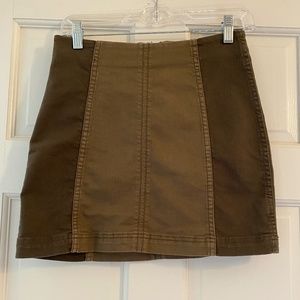 Free People Mini Skirt